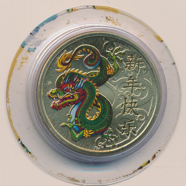 Тувалу, 1 доллар (2016 г.)