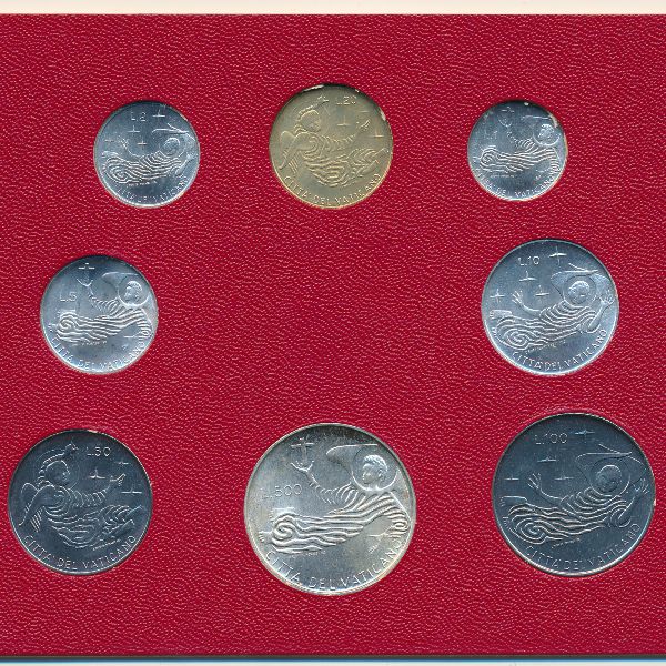 Ватикан, Набор монет (1969 г.)