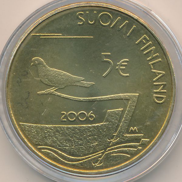 Финляндия, 5 евро (2006 г.)