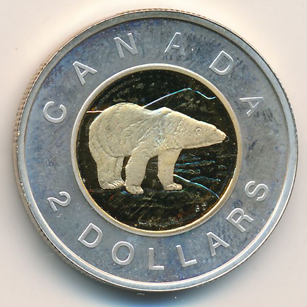 Канада, 2 доллара (2002 г.)