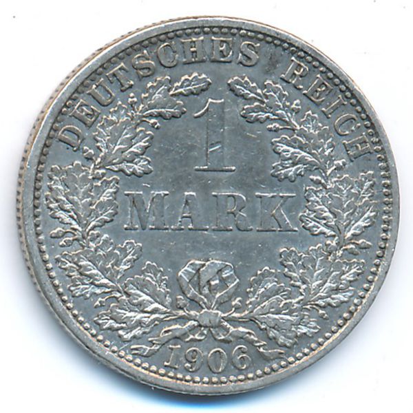 Германия, 1 марка (1906 г.)