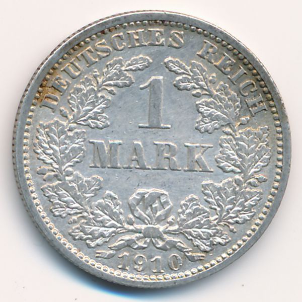 Германия, 1 марка (1910 г.)