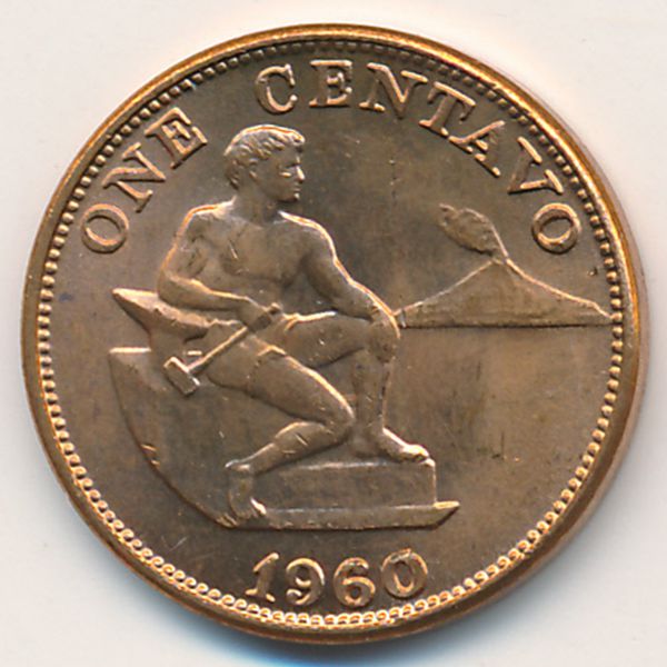 Филиппины, 1 сентаво (1960 г.)