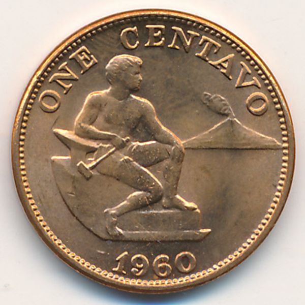 Филиппины, 1 сентаво (1960 г.)