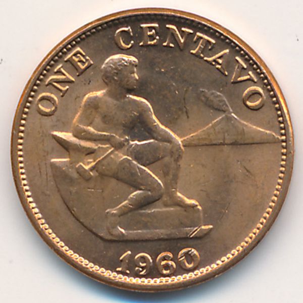 Филиппины, 1 сентаво (1960 г.)