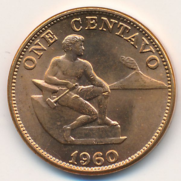 Филиппины, 1 сентаво (1960 г.)