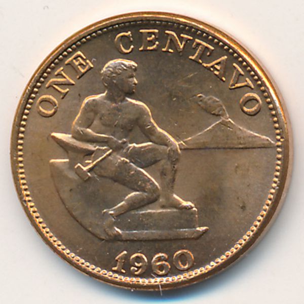 Филиппины, 1 сентаво (1960 г.)