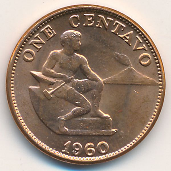 Филиппины, 1 сентаво (1960 г.)