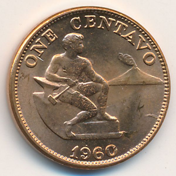Филиппины, 1 сентаво (1960 г.)