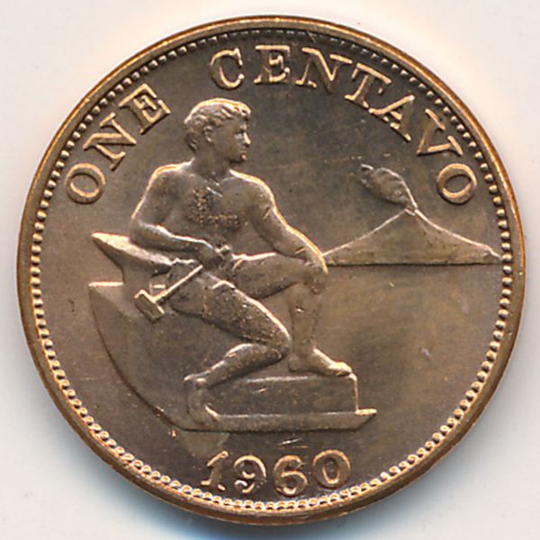 Филиппины, 1 сентаво (1960 г.)