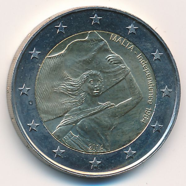 Мальта, 2 евро (2014 г.)