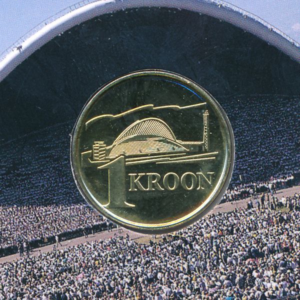 Эстония, 1 крона (1999 г.)