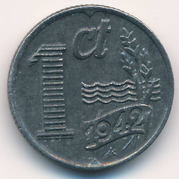 Нидерланды, 1 цент (1942 г.)