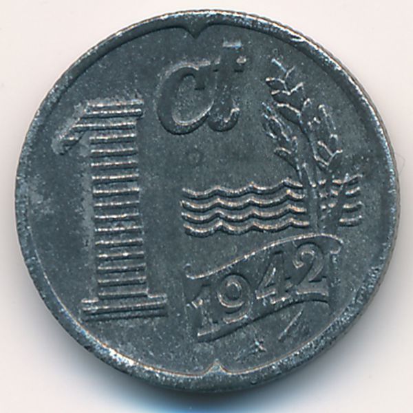 Нидерланды, 1 цент (1942 г.)
