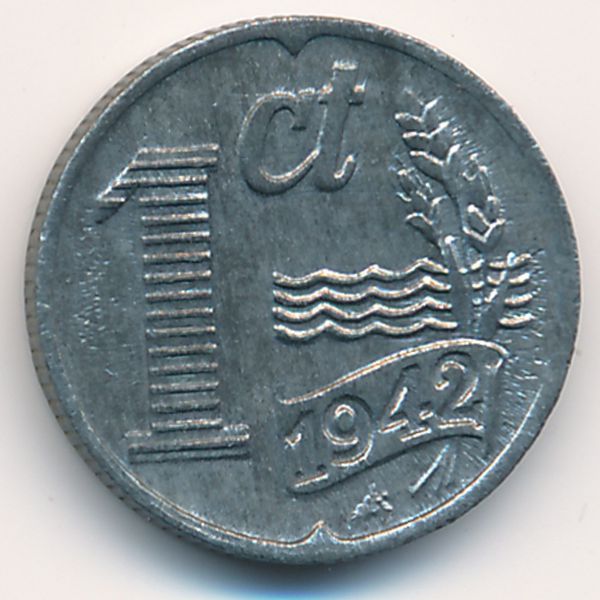 Нидерланды, 1 цент (1942 г.)