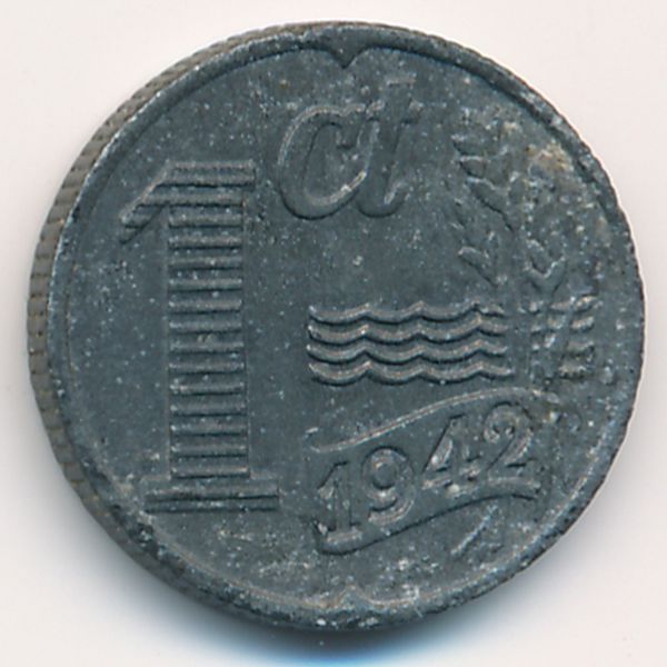 Нидерланды, 1 цент (1942 г.)