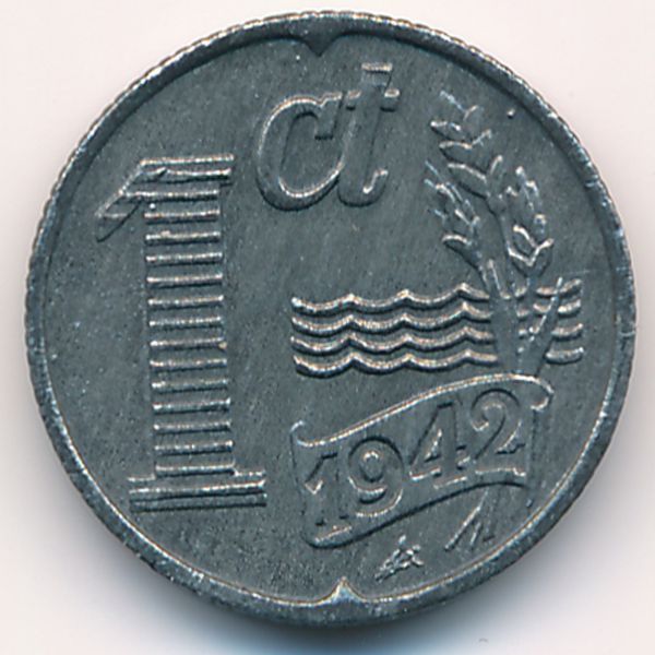 Нидерланды, 1 цент (1942 г.)