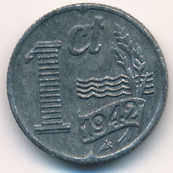 Нидерланды, 1 цент (1942 г.)