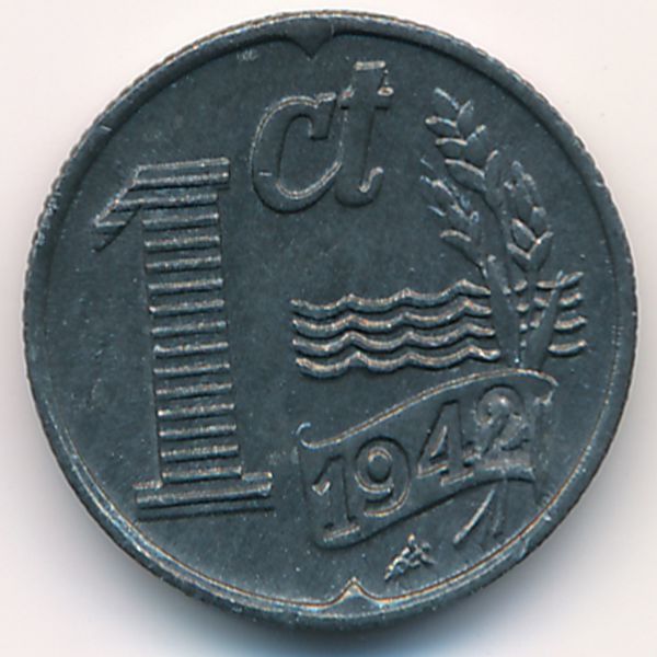 Нидерланды, 1 цент (1942 г.)