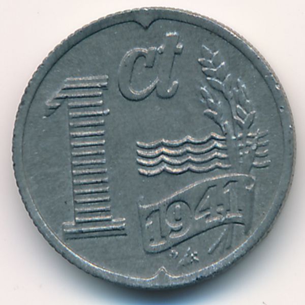 Нидерланды, 1 цент (1941 г.)