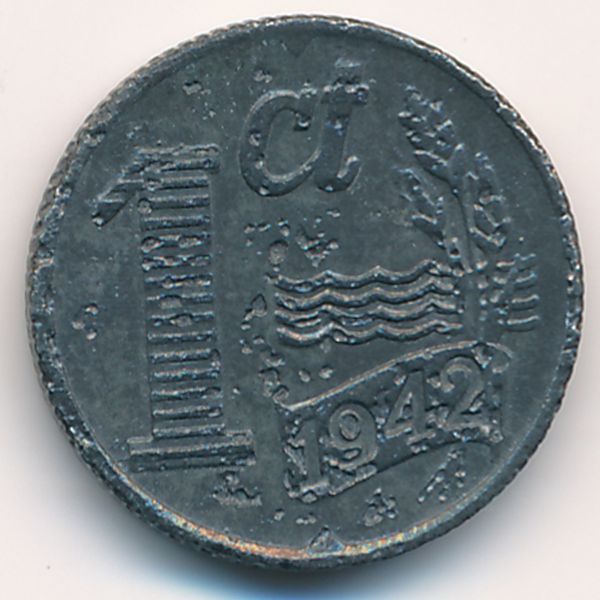 Нидерланды, 1 цент (1942 г.)