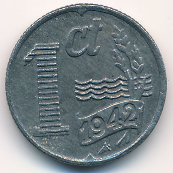 Нидерланды, 1 цент (1942 г.)