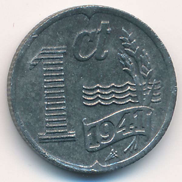 Нидерланды, 1 цент (1941 г.)