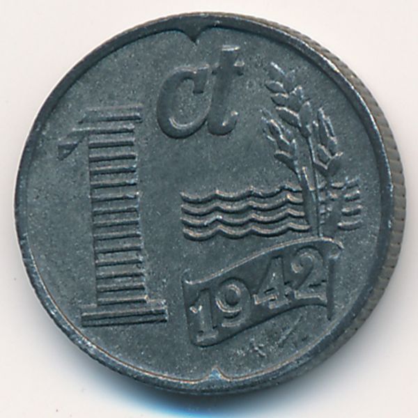 Нидерланды, 1 цент (1942 г.)