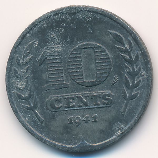 Нидерланды, 10 центов (1941 г.)