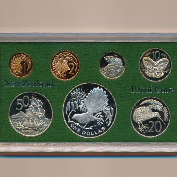Новая Зеландия, Набор монет (1980 г.)