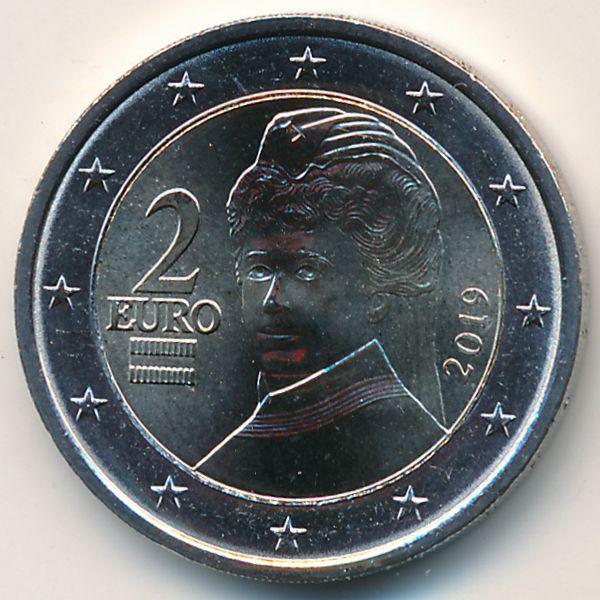 Австрия, 2 евро (2019 г.)