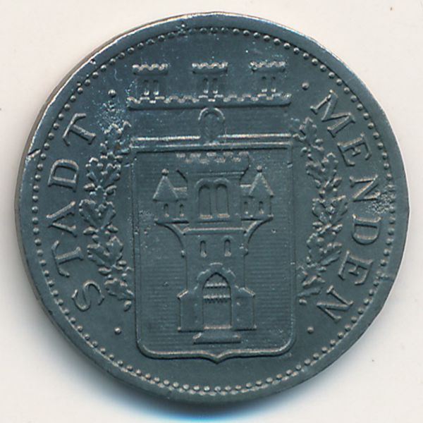 Менден., 10 пфеннигов (1917 г.)