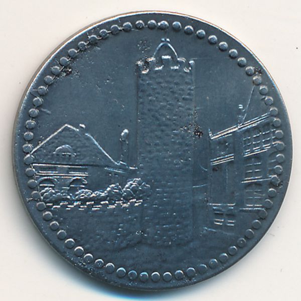 Пёснек., 50 пфеннигов (1919 г.)