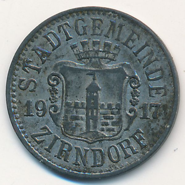 Цирндорф., 10 пфеннигов (1917 г.)