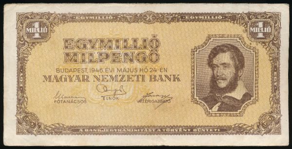 Венгрия, 1000000 пенгё (1946 г.)