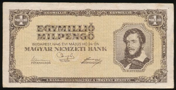 Венгрия, 1000000 пенгё (1946 г.)