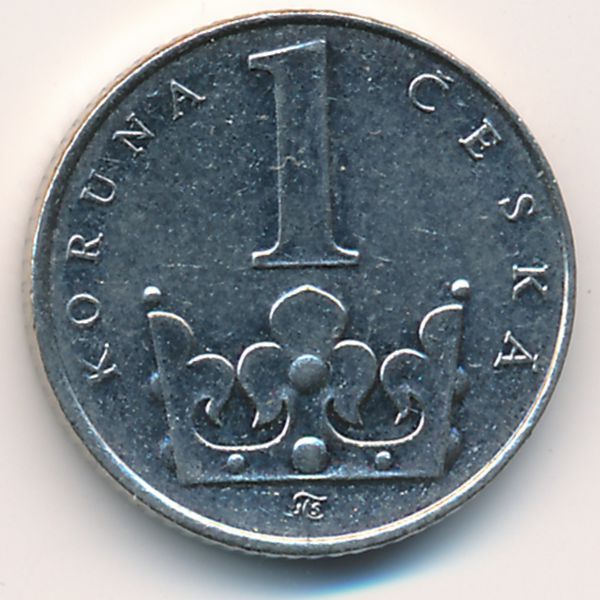 Чехия, 1 крона (1993 г.)