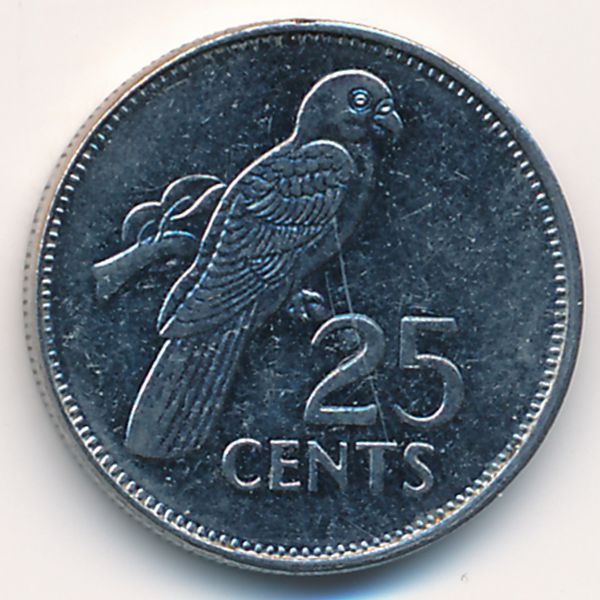 Сейшелы, 25 центов (2007 г.)