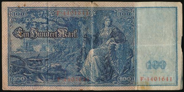Германия, 100 марок (1910 г.)
