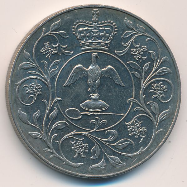 Великобритания, 25 новых пенсов (1977 г.)