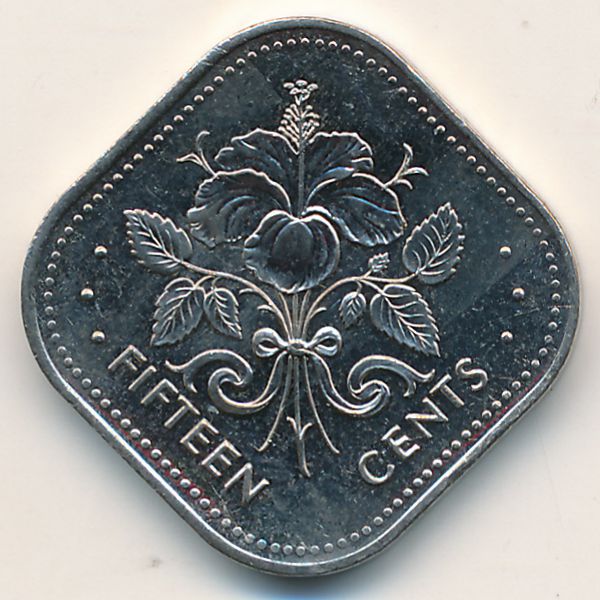 Багамские острова, 15 центов (2005 г.)
