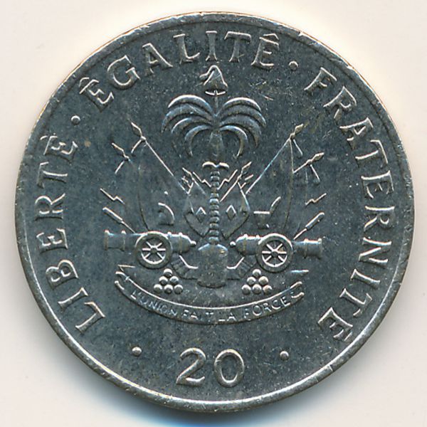 Гаити, 20 сентим (1991 г.)