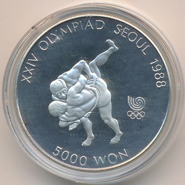 Южная Корея, 5000 вон (1988 г.)