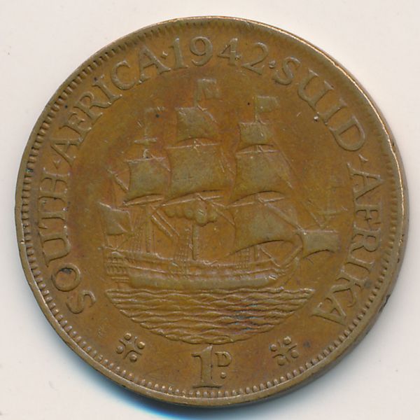 ЮАР, 1 пенни (1942 г.)