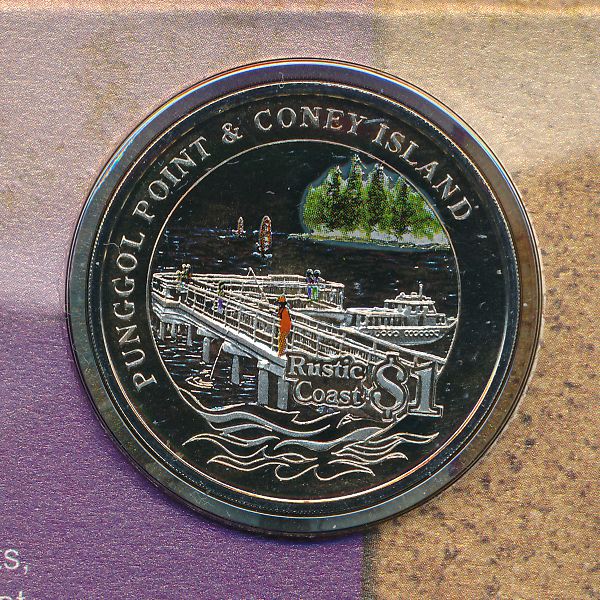 Сингапур, 1 доллар (2007 г.)