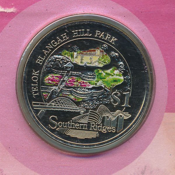 Сингапур, 1 доллар (2008 г.)