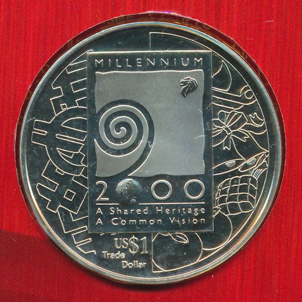 Сингапур., 1 доллар (2000 г.)