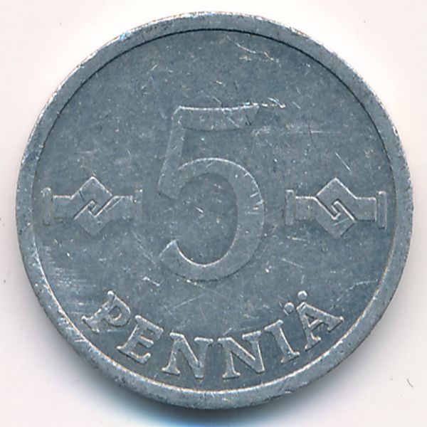 Финляндия, 5 пенни (1980 г.)
