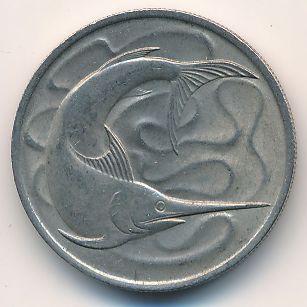 Сингапур, 20 центов (1967 г.)