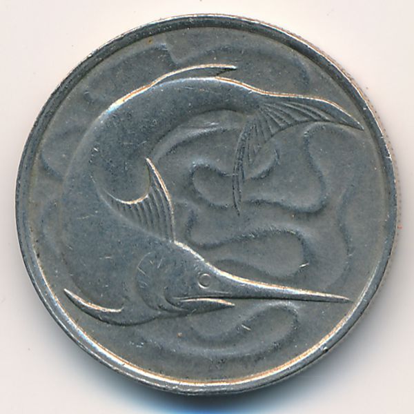 Сингапур, 20 центов (1977 г.)